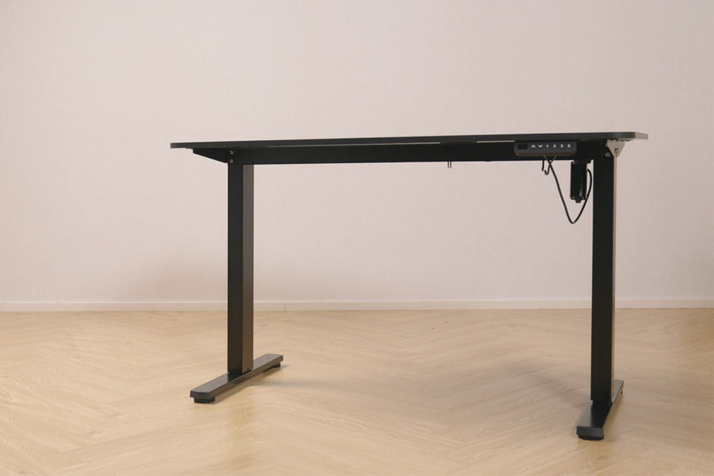 Ergolux Electric Standing Desk 120 x 60cm (Oak/White)