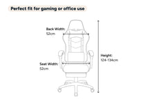 Load image into Gallery viewer, Ergolux Hyper Gaming Office Chair (Black/Blue)