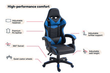 Load image into Gallery viewer, Ergolux Hyper Gaming Office Chair (Black/Red)