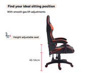 Load image into Gallery viewer, Ergolux Hyper Gaming Office Chair (Black/Red)