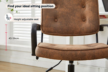 Load image into Gallery viewer, Ergolux Retro Office Chair (Tan)