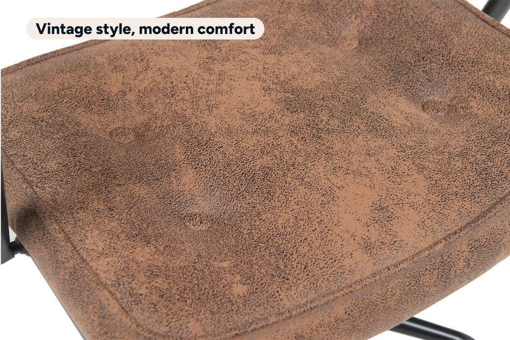 Ergolux Retro Office Chair (Tan)