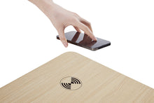Load image into Gallery viewer, Ergolux Sorrento Electric Standing Desk with Wireless Charging 120 x 60cm (Ash/White)