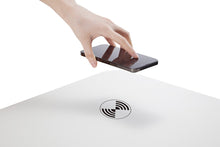 Load image into Gallery viewer, Ergolux Sorrento Electric Standing Desk with Wireless Charging 120 x 60cm (White/White)