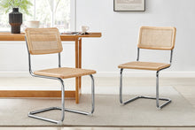 Load image into Gallery viewer, Set of 2 Matt Blatt Marcel Breuer Cesca Dining Chairs Replica (Natural/Rattan)