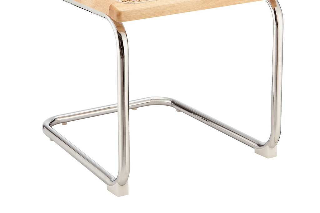 Set of 2 Matt Blatt Marcel Breuer Cesca Dining Chairs Replica (Natural/Rattan)