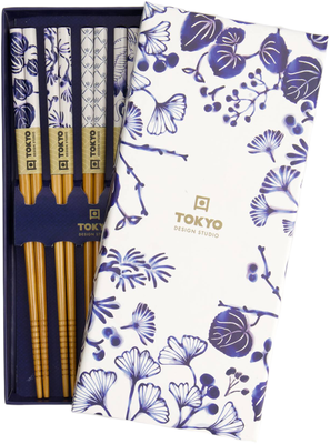 Tokyo Design Studio: Chopstick Gift Set - Japonica (5 Piece Set)
