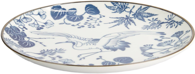 Tokyo Design Studio: Flora Japonica Plate - Crane (25cm)
