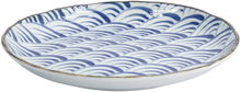 Load image into Gallery viewer, Tokyo Design Studio: Natsu Nami Plate - Blue (25cm)
