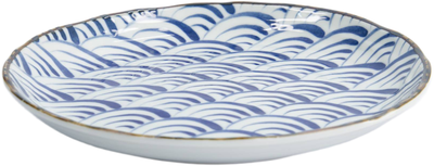 Tokyo Design Studio: Natsu Nami Plate - Blue (25cm)
