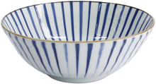 Load image into Gallery viewer, Tokyo Design Studio: Natsu Tokusa Ramen Bowl - Blue (21x8cm)