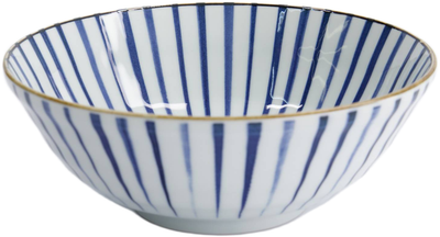 Tokyo Design Studio: Natsu Tokusa Ramen Bowl - Blue (21x8cm)