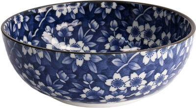 Tokyo Design Studio: Tokyo Blue Sakura Mixed Bowl - Blue (20x7cm)