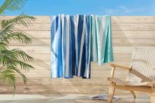 Load image into Gallery viewer, Ovela Sand Free Beach Towel (Navy)