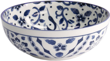 Load image into Gallery viewer, Tokyo Design Studio: Tokyo Blue Maizuru Mixed Bowl - Blue (20x7cm)