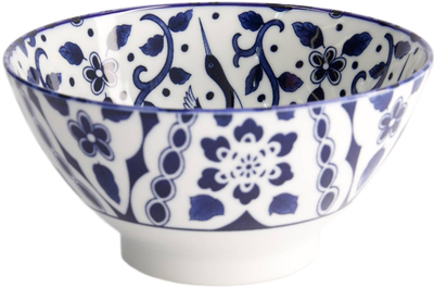 Tokyo Design Studio: Tokyo Blue Maizuru Ramen Bowl - Blue (18x9cm)