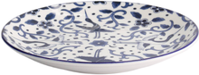 Load image into Gallery viewer, Tokyo Design Studio: Tokyo Blue Maizuru Round Plate - Blue (25cm)