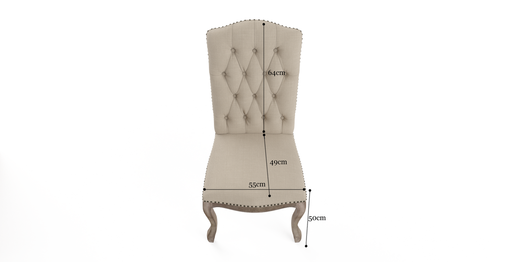 Brosa Marie Dining Chair (French Beige)